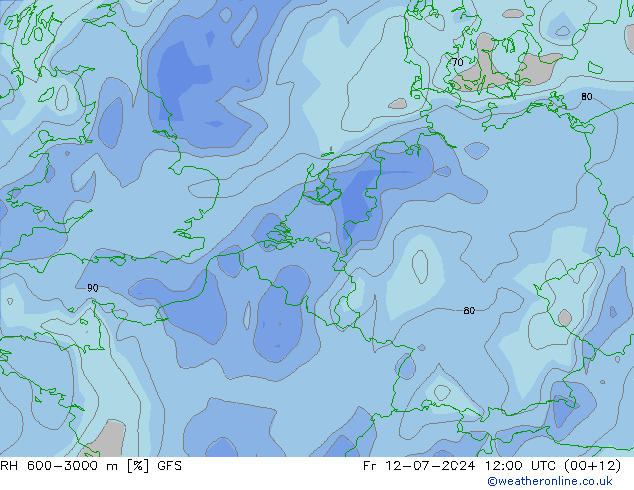 RV 600-3000 m GFS vr 12.07.2024 12 UTC