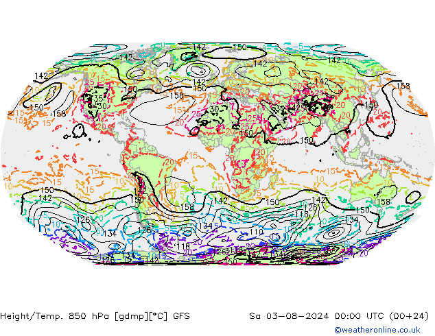 Z500/Regen(+SLP)/Z850 GFS za 03.08.2024 00 UTC