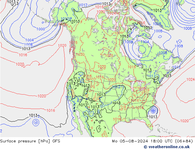 GFS: ma 05.08.2024 18 UTC