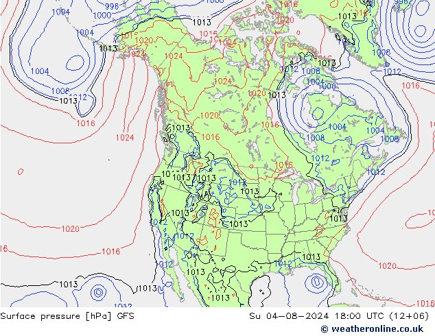 GFS: 星期日 04.08.2024 18 UTC