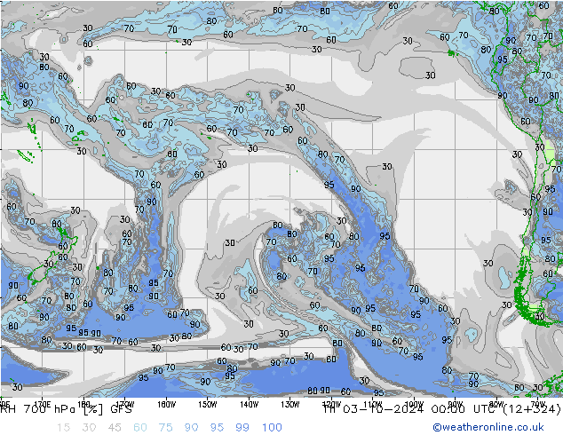 RV 700 hPa GFS do 03.10.2024 00 UTC