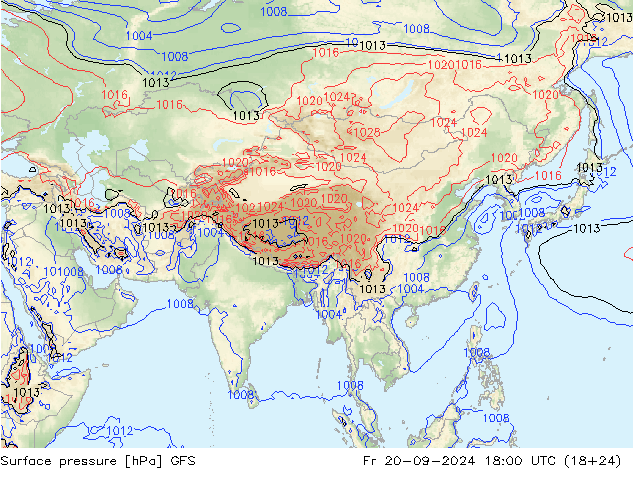 GFS: vr 20.09.2024 18 UTC