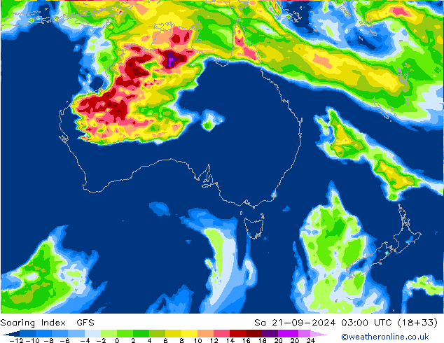 Soaring Index GFS Sa 21.09.2024 03 UTC