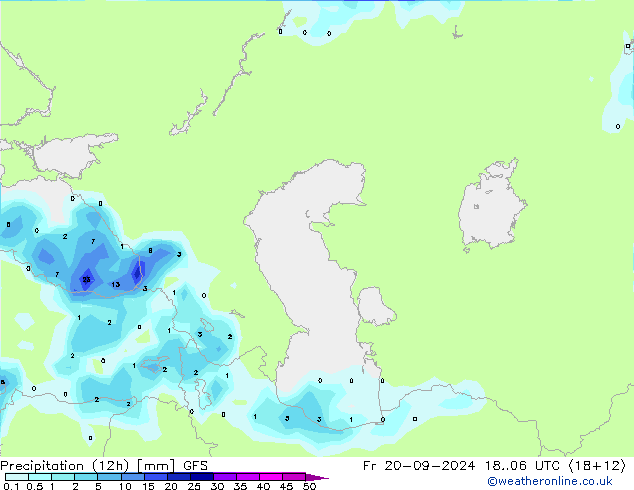  (12h) GFS  20.09.2024 06 UTC