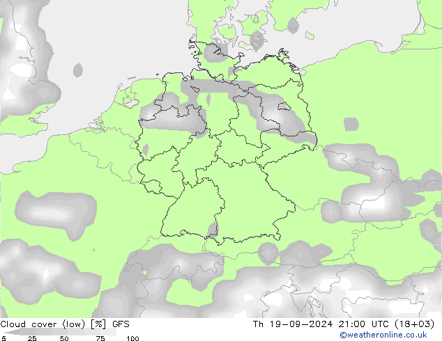 Wolken (tief) GFS Do 19.09.2024 21 UTC