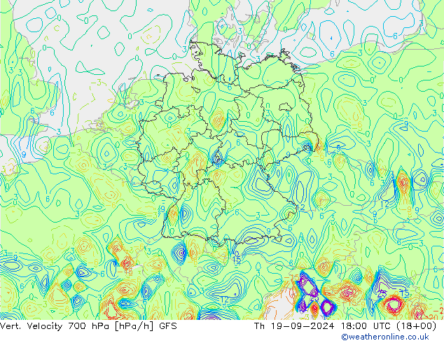 Vert. snelheid 700 hPa GFS september 2024