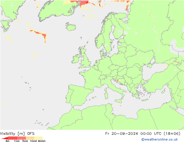 Sichtweite GFS Fr 20.09.2024 00 UTC