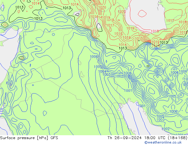 GFS: Do 26.09.2024 18 UTC