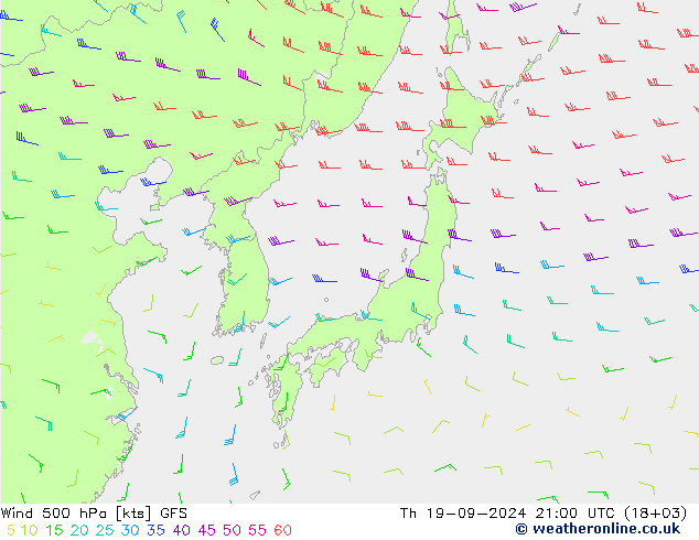 Wind 500 hPa GFS Do 19.09.2024 21 UTC