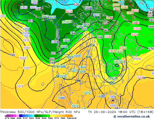 Thck 500-1000hPa GFS  2024