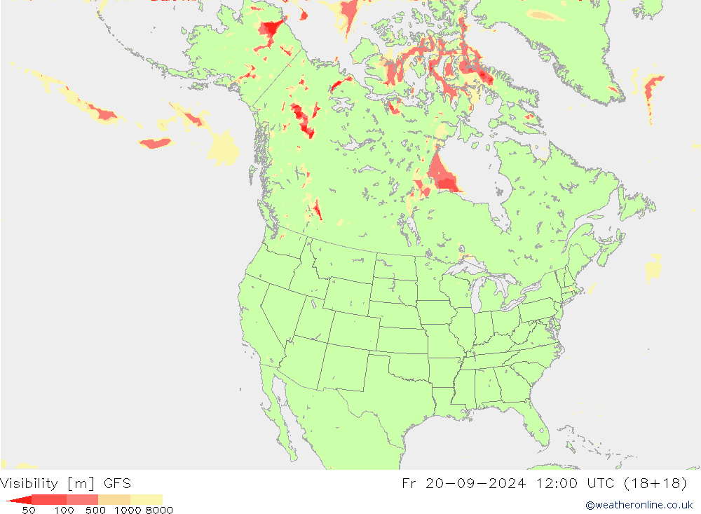 widzialność GFS pt. 20.09.2024 12 UTC