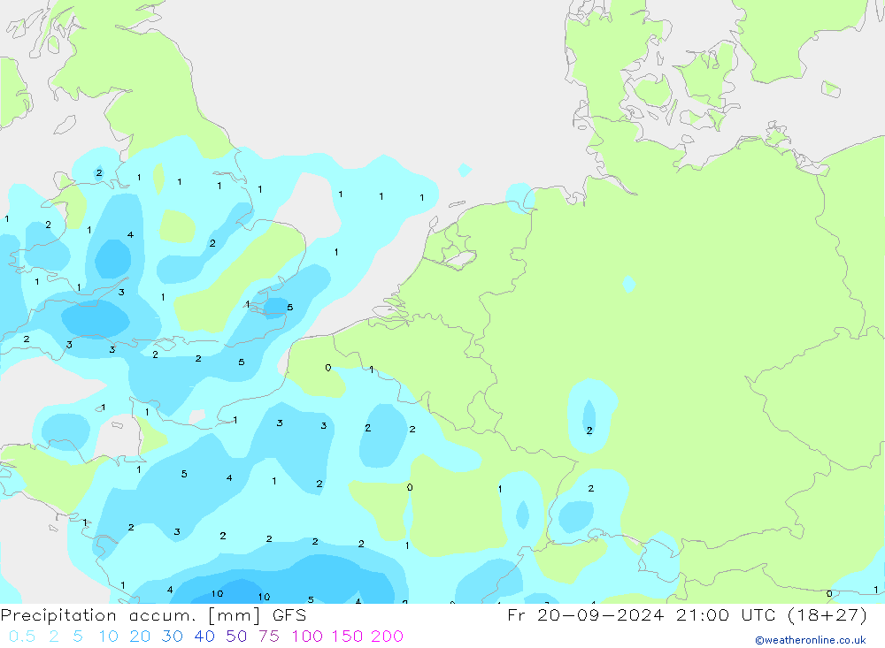 Nied. akkumuliert GFS Fr 20.09.2024 21 UTC