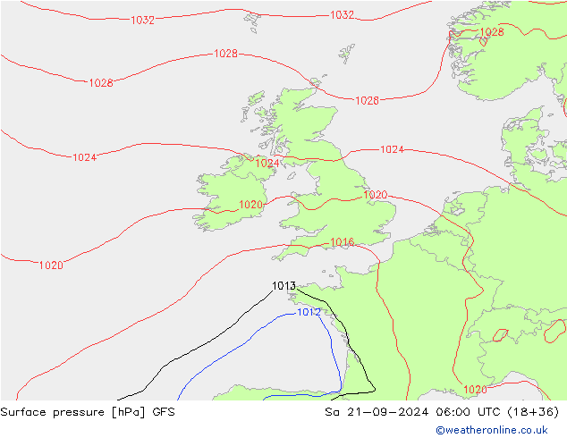 GFS: Cts 21.09.2024 06 UTC