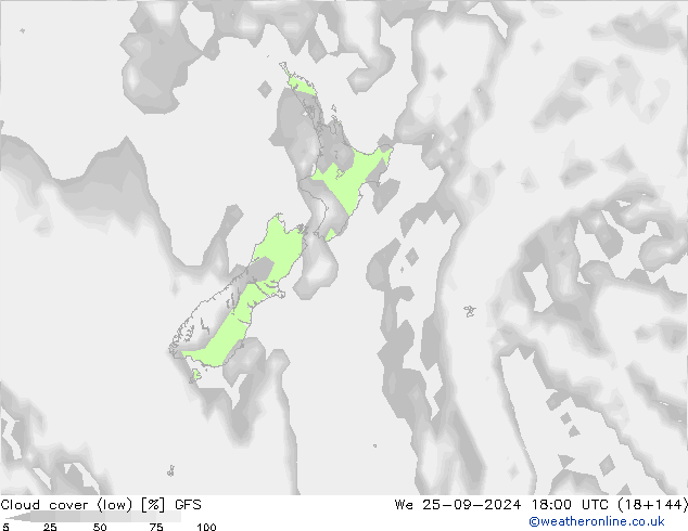 nuvens (baixo) GFS Qua 25.09.2024 18 UTC