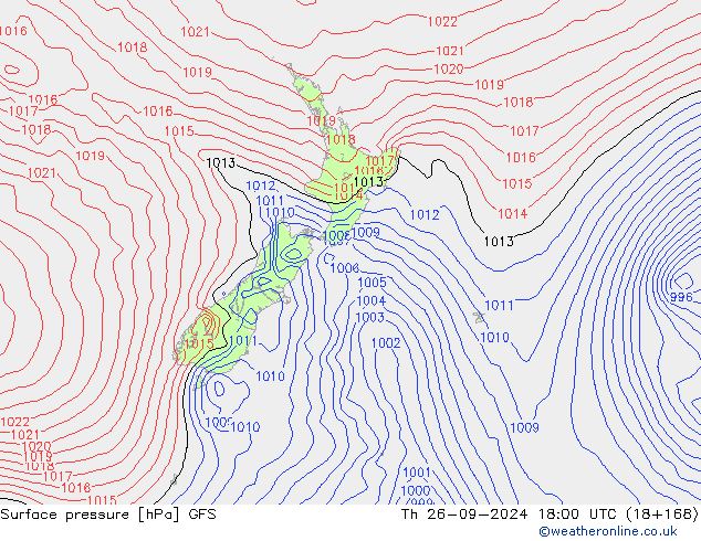 GFS: Qui 26.09.2024 18 UTC