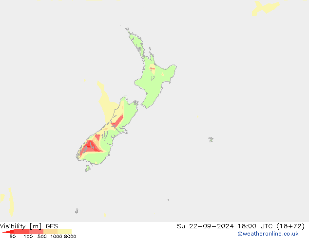 видимость GFS Вс 22.09.2024 18 UTC