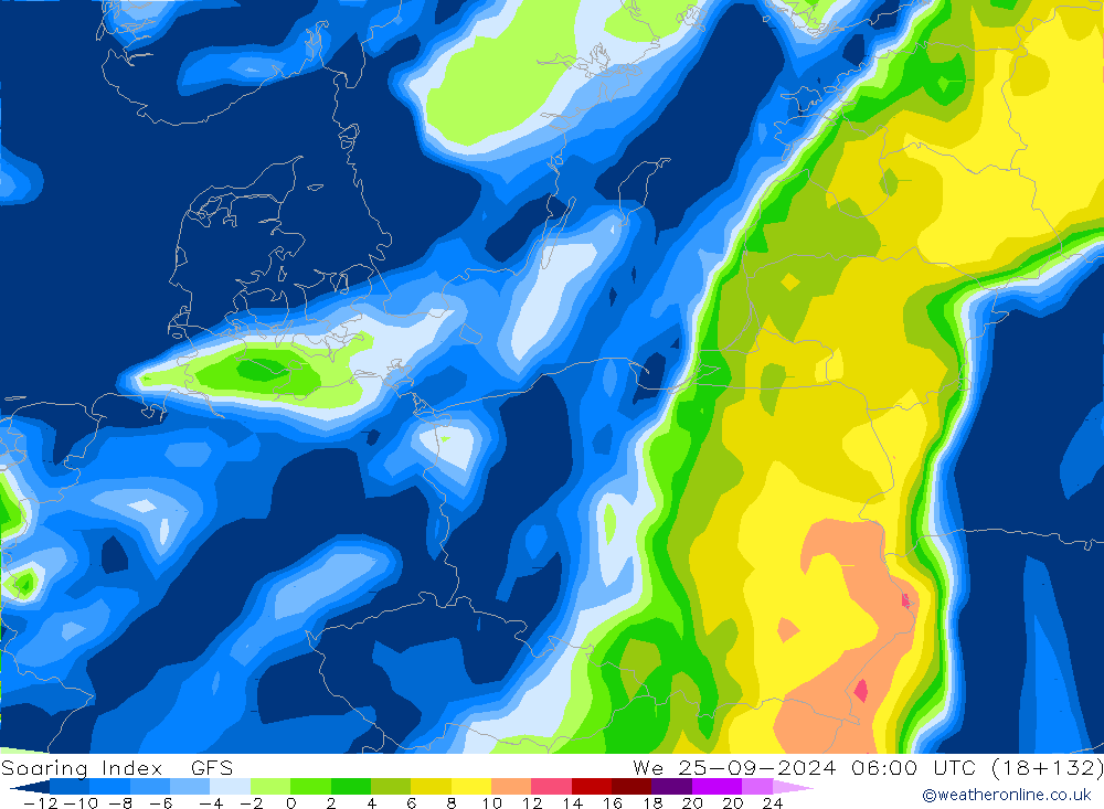 Soaring Index GFS We 25.09.2024 06 UTC