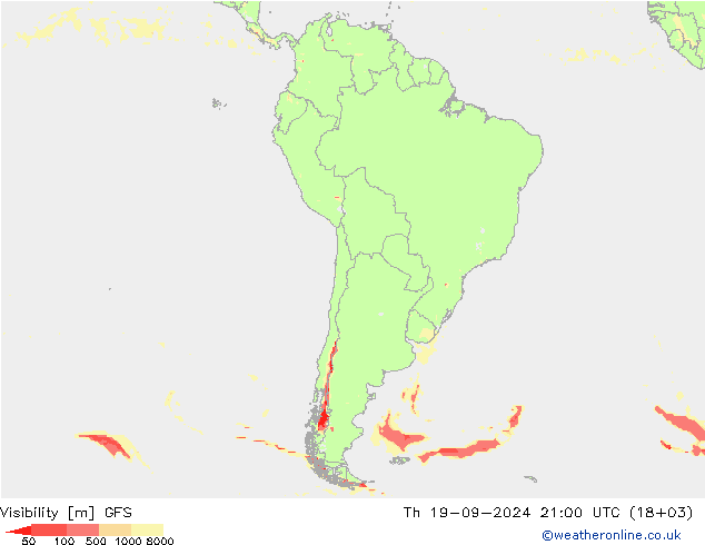 Visibilità GFS gio 19.09.2024 21 UTC