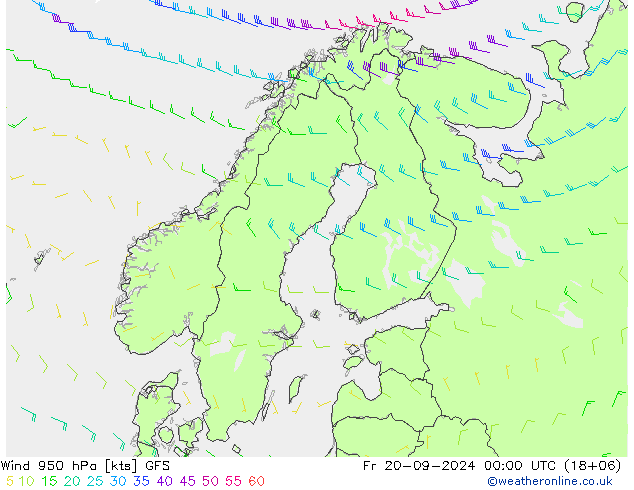 Prec 6h/Wind 10m/950 GFS pt. 20.09.2024 00 UTC