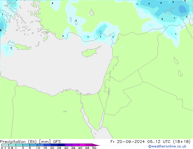 Z500/Rain (+SLP)/Z850 GFS  20.09.2024 12 UTC