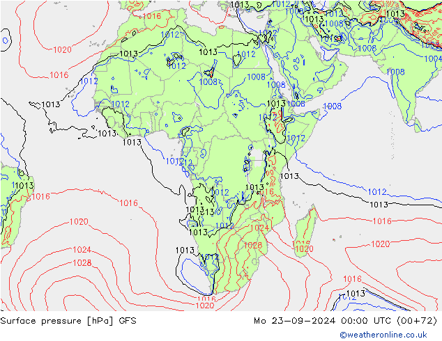 GFS: Mo 23.09.2024 00 UTC