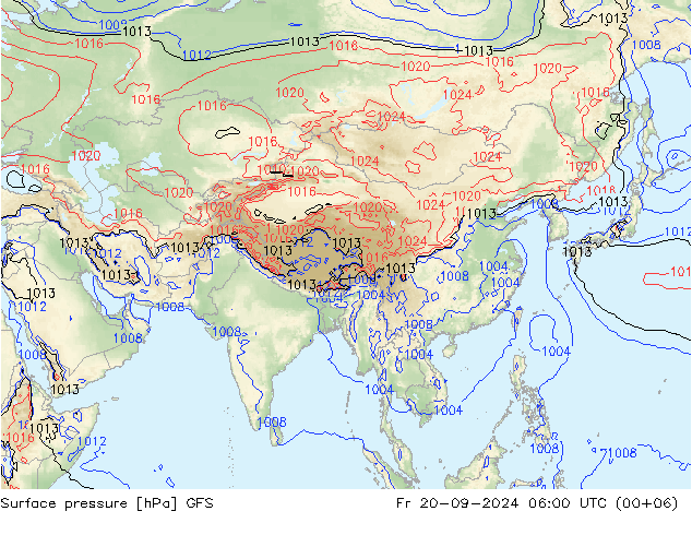 GFS: Fr 20.09.2024 06 UTC