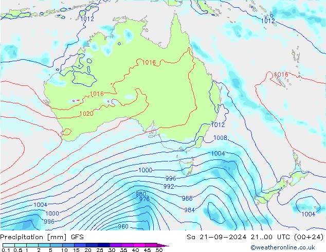 Neerslag GFS za 21.09.2024 00 UTC