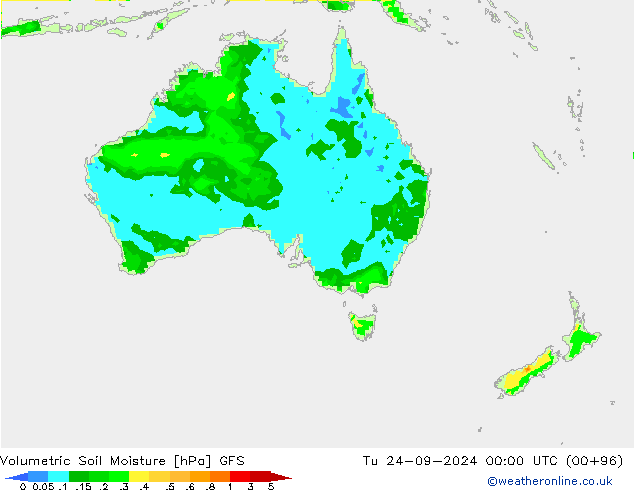 Hacimsel Toprak Nemi GFS Sa 24.09.2024 00 UTC