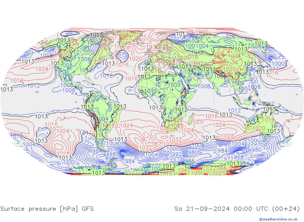 GFS: Sa 21.09.2024 00 UTC