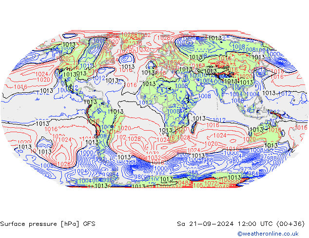 GFS: Cts 21.09.2024 12 UTC