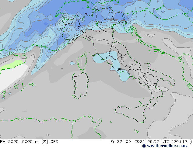 3000-6000 m Nispi Nem GFS Cu 27.09.2024 06 UTC