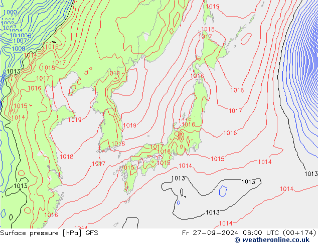 GFS: Pá 27.09.2024 06 UTC