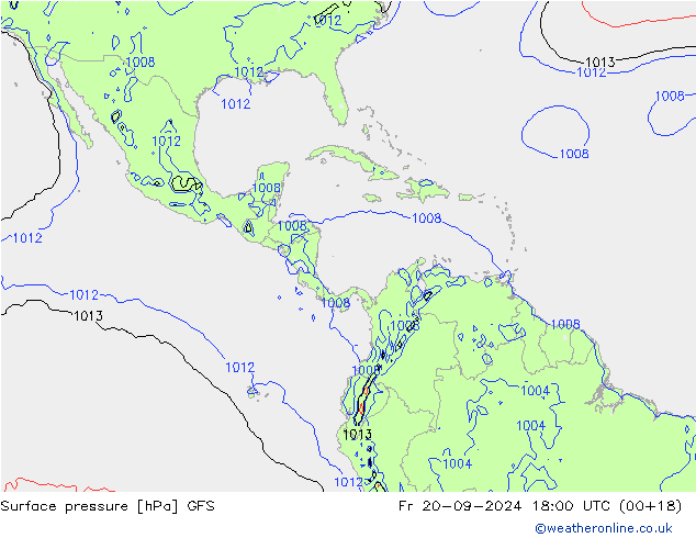 GFS: ven 20.09.2024 18 UTC