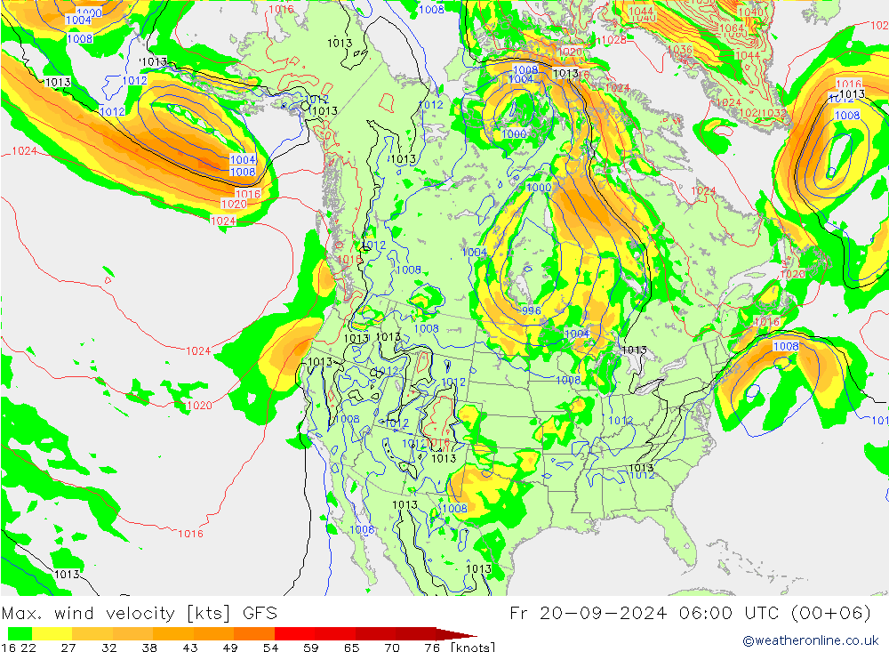 Max. wind velocity GFS Fr 20.09.2024 06 UTC