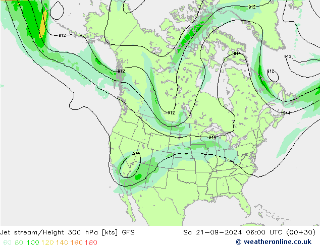 Polarjet GFS Sa 21.09.2024 06 UTC