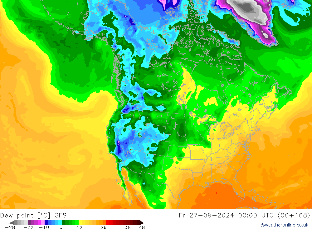 Dauwpunt GFS september 2024