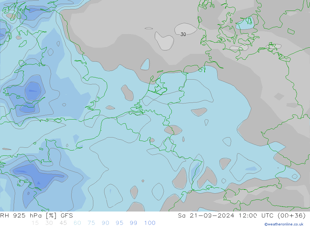 RV 925 hPa GFS za 21.09.2024 12 UTC