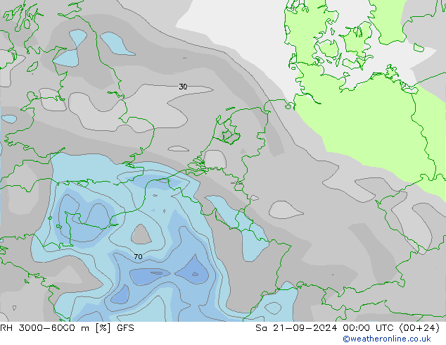 RV 3000-6000 m GFS za 21.09.2024 00 UTC