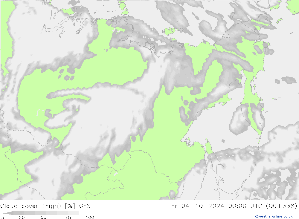 nuvens (high) GFS Sex 04.10.2024 00 UTC