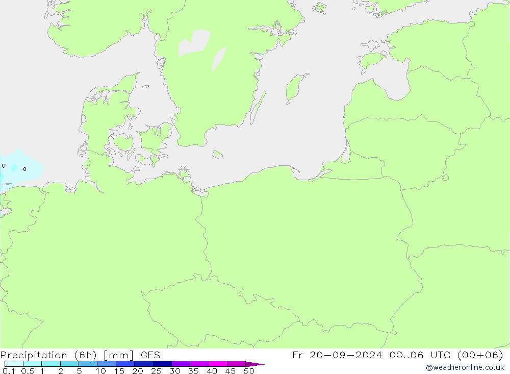 opad (6h) GFS wrzesień 2024