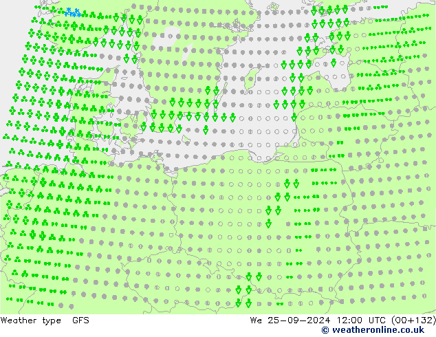 Tipo di precipitazione GFS Settembre 2024