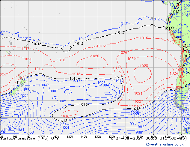 GFS: вт 24.09.2024 00 UTC