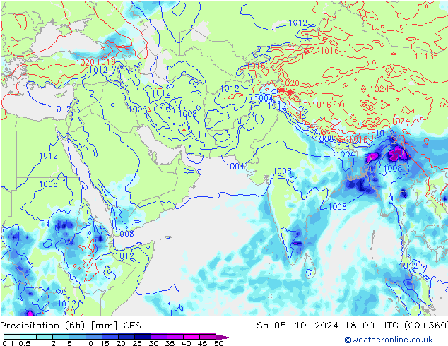  (6h) GFS  05.10.2024 00 UTC