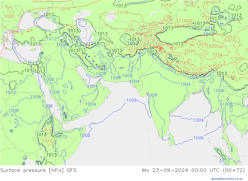 GFS: Mo 23.09.2024 00 UTC