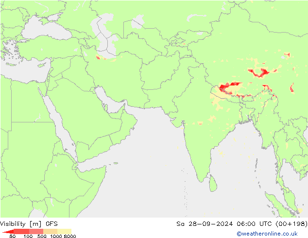 Görüş alanı GFS Cts 28.09.2024 06 UTC