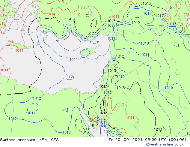 GFS: Cu 20.09.2024 06 UTC