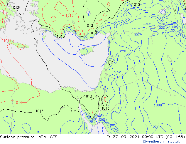 GFS: Fr 27.09.2024 00 UTC