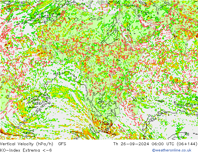 Convection-Index GFS Сентябрь 2024