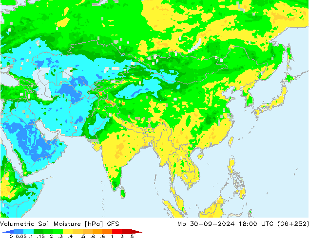 Hacimsel Toprak Nemi GFS Pzt 30.09.2024 18 UTC