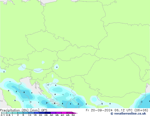  (6h) GFS  20.09.2024 12 UTC